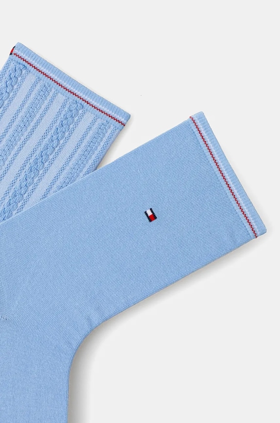 Чорапи Tommy Hilfiger (2 чифта) 701229856 син AW24