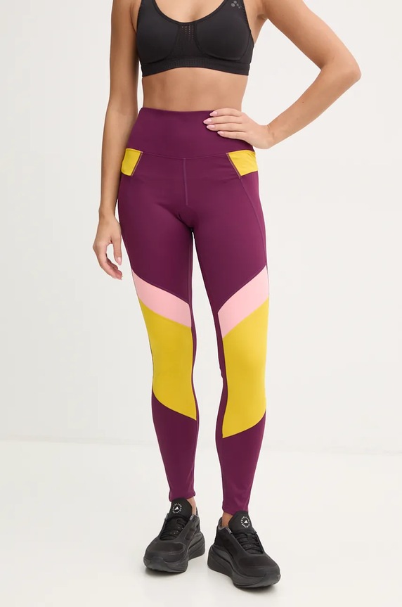 Легінси United Colors of Benetton з еластаном фіолетовий 330X3F03S