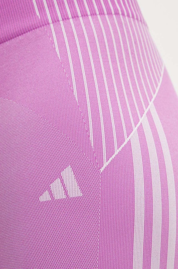 Κολάν προπόνησης adidas Performance Seamless μωβ IX0483
