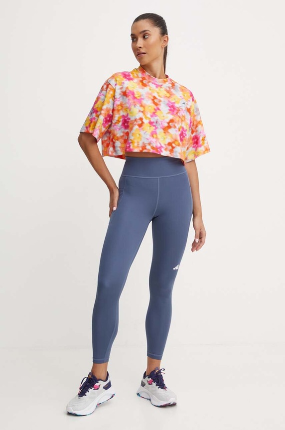 adidas Performance legginsy do biegania Own The Run IX2859 niebieski AW24