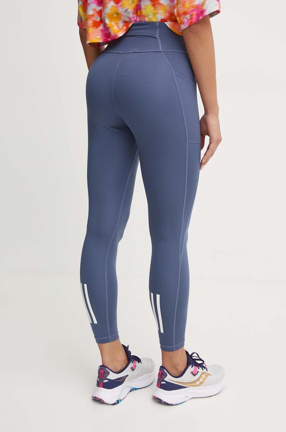 Odzież adidas Performance legginsy do biegania Own The Run IX2859 niebieski