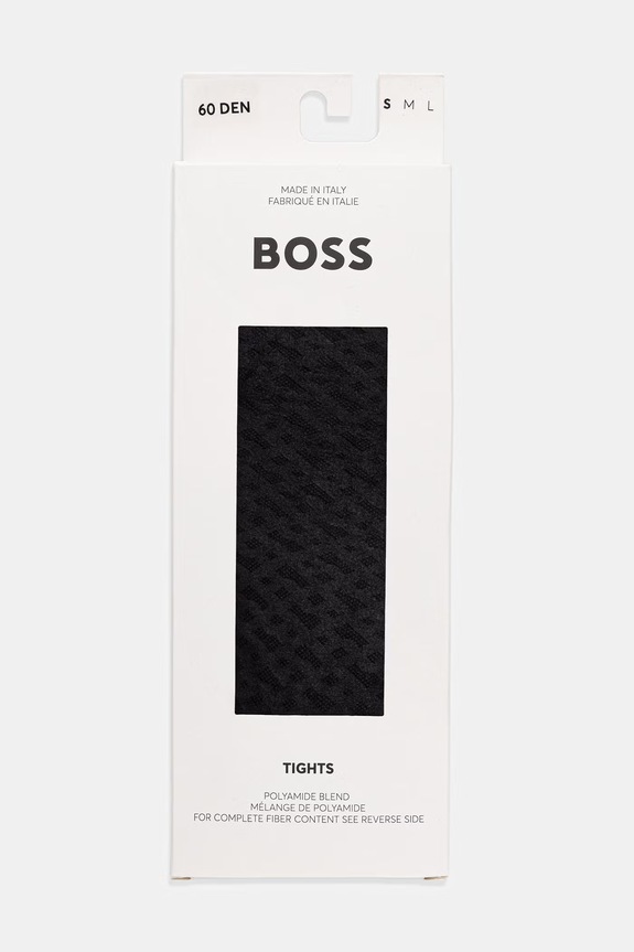BOSS ciorapi TH Monogram PA W negru 50524416