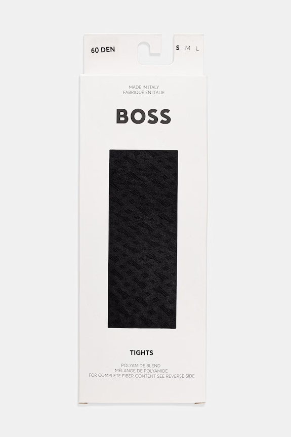 BOSS ciorapi TH Monogram PA W negru 50524416