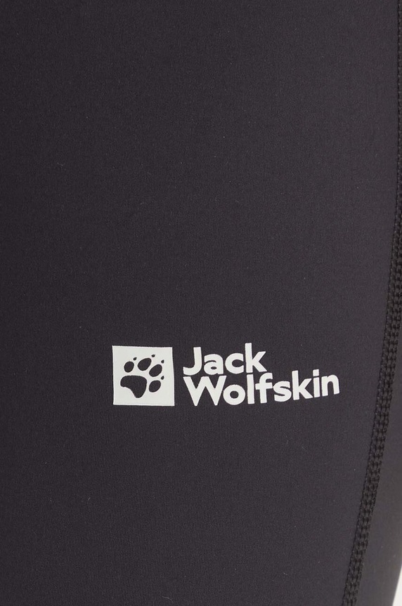 Спортивные леггинсы Jack Wolfskin Klintal чёрный 1508901
