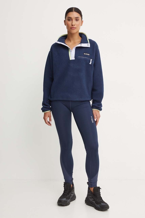 Columbia leggins sport Cirque River 2106731 bleumarin AW24