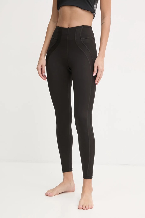 Puma legginsy do jogi Studio Cloudspun z elastanem czarny 525680