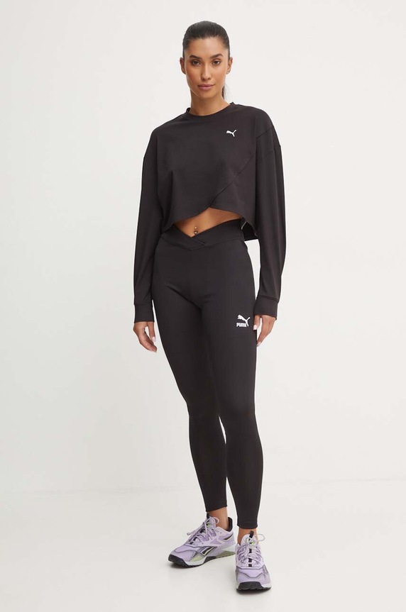 Tréninkové legíny Puma Classics 626578 černá AW24