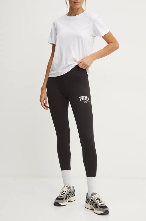 Puma legginsy z elastanem czarny 681541