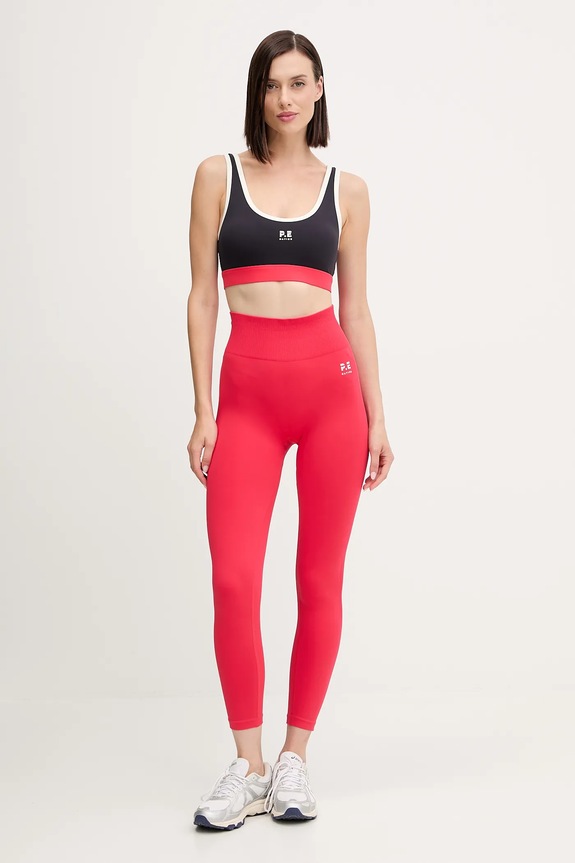 P.E Nation edzős legging Restore Seamless 243G295 piros SS26