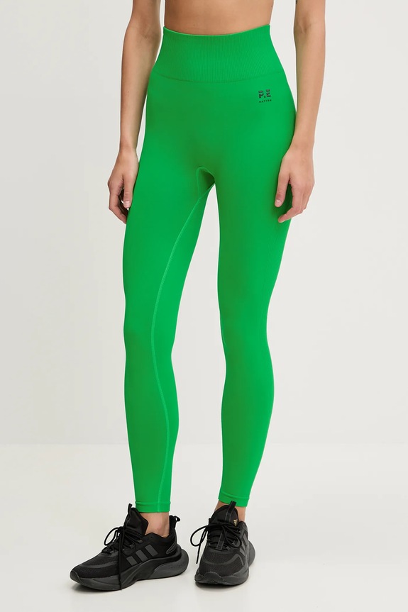 P.E Nation sportos leggings női Restore elasztánnal zöld 243G295
