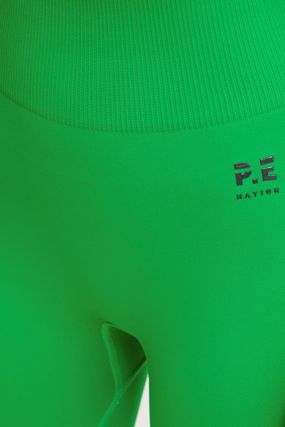 P.E Nation colanți sport pentru femei Restore verde 243G295