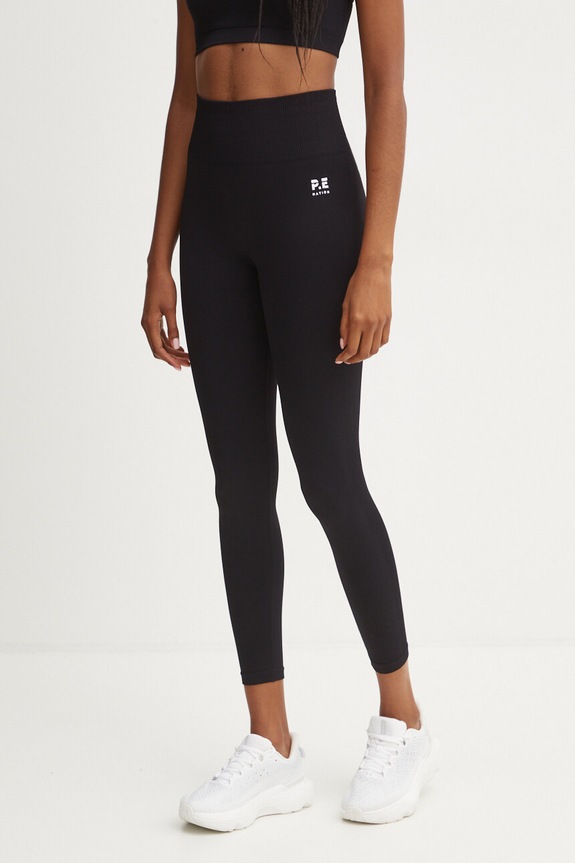 P.E Nation colanți sport pentru femei Restore tricotaj negru 243G295