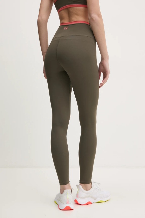 Abbigliamento P.E Nation leggings Vita 243G343 verde