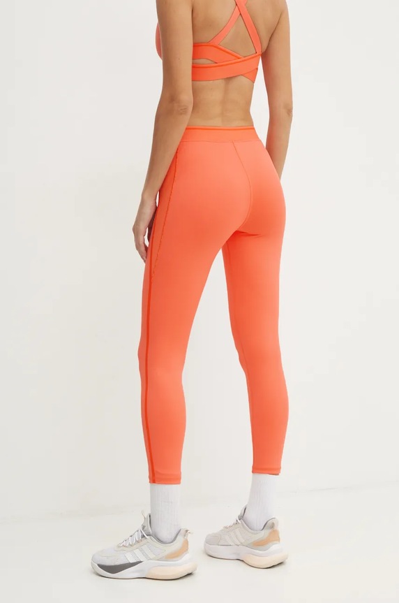 Odzież Reebok legginsy treningowe Team 100205708 pomarańczowy