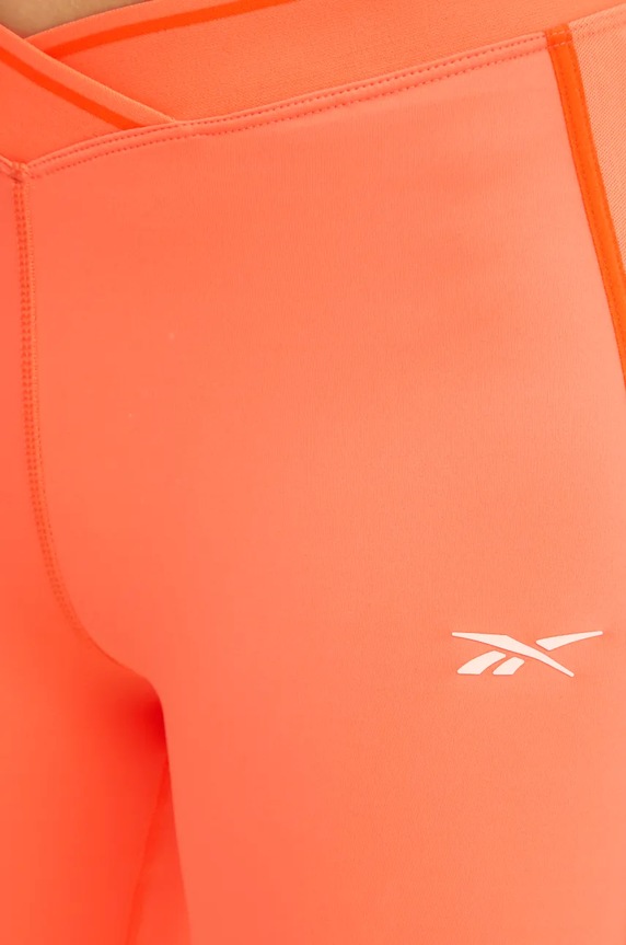 Reebok legginsy treningowe Team pomarańczowy 100205708