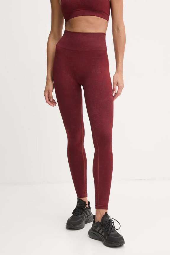 Κολάν προπόνησης Calvin Klein Performance με ελαστάν μπορντό 00GWF4L600