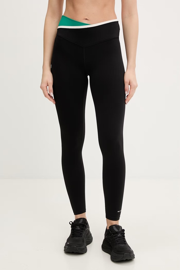 P.E Nation leggins de antrenament Status tricotaj negru 244G242