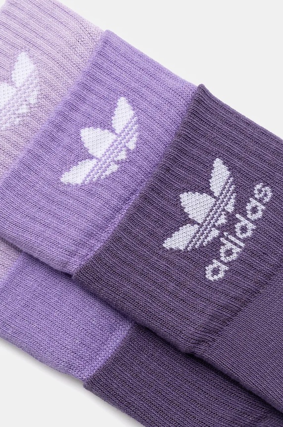 adidas Originals skarpetki X Ksenia Schneider IX7452 fioletowy AW24