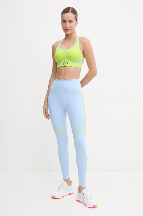 Tréninkové legíny adidas by Stella McCartney TruePace IW7959 modrá AW24