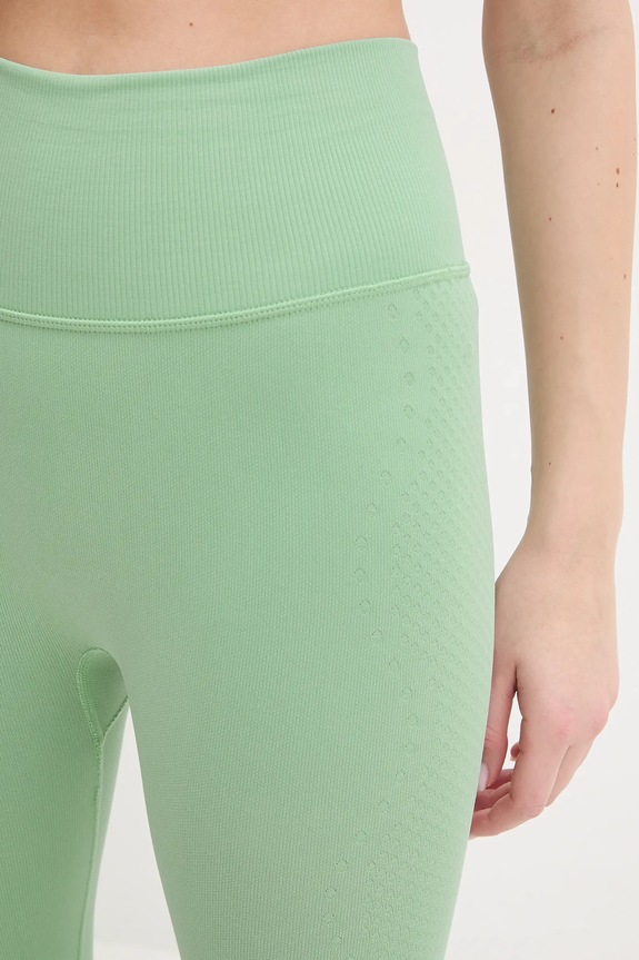 Casall legginsy do jogi Scallop zielony 24241.