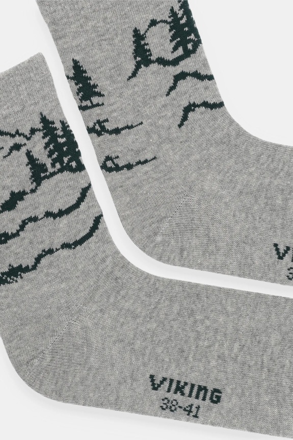 Čarape Viking 920/25/9012 siva AW24