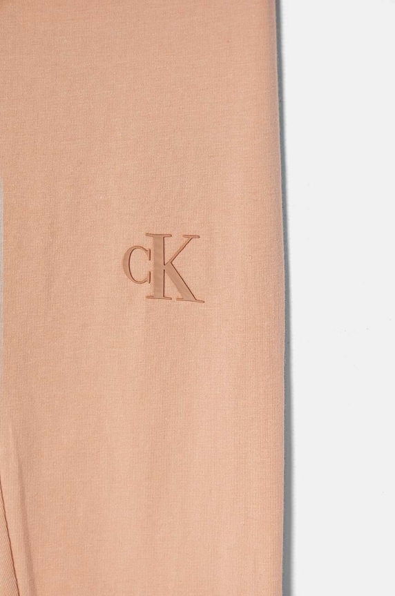 Dziewczynka Calvin Klein Jeans legginsy dziecięce LEGGING IG0IG02137.9BYH.104.116 różowy