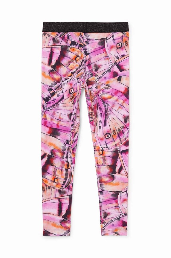 Lány Desigual gyerek legging 24WGKK05 lila