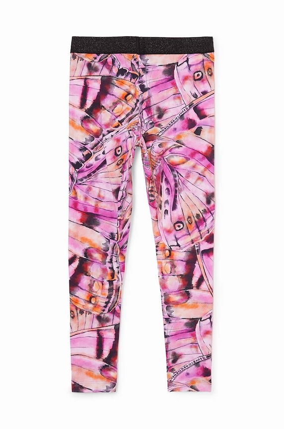 Lány Desigual gyerek legging 24WGKK05 lila