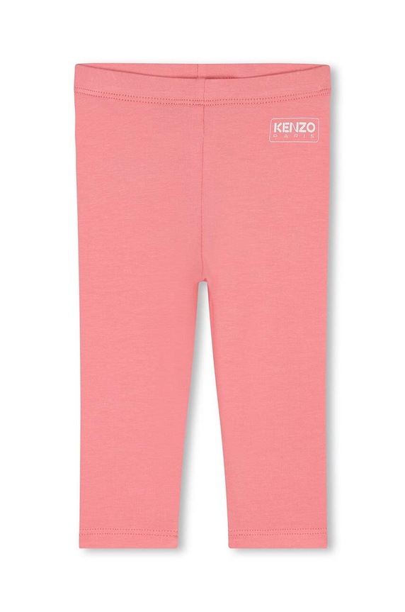 Детские леггинсы Kenzo Kids с эластаном розовый K60474.86.102