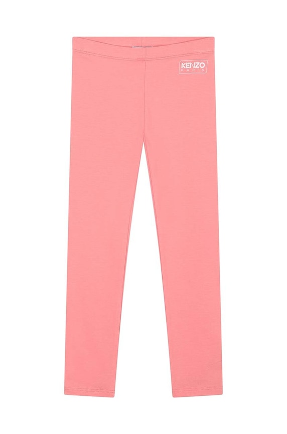 Kenzo Kids legginsy dziecięce z elastanem różowy K60656.114.150