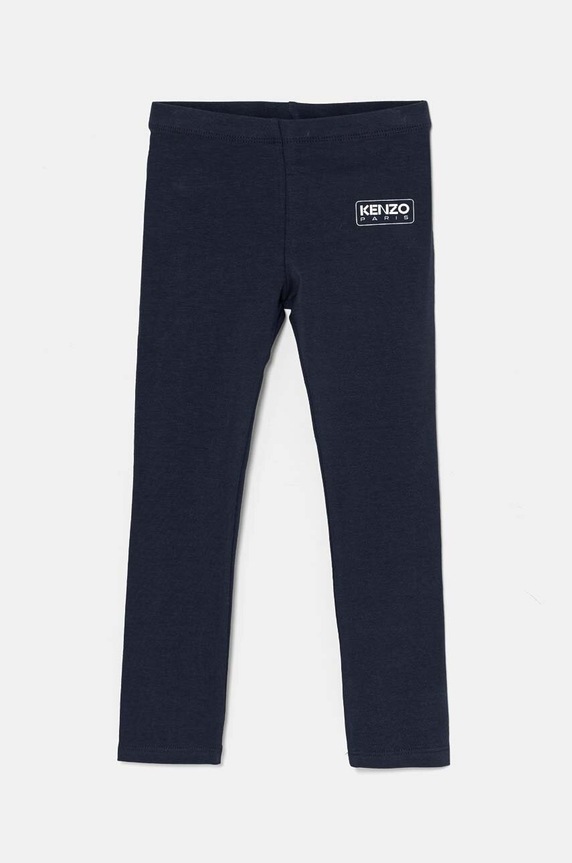 Kenzo Kids legginsy dziecięce z elastanem granatowy K60656.114.150