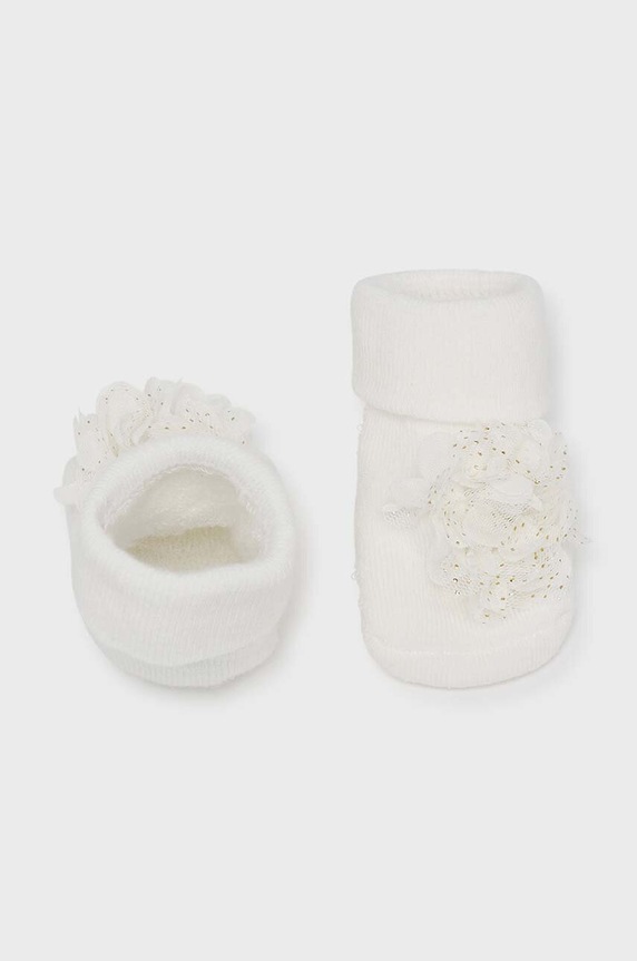 Κοριτσίστικα Κάλτσες μωρού Mayoral Newborn 9763.2L.Newborn.9BYH μπεζ