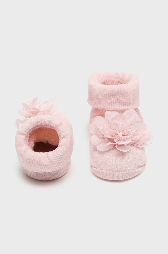 Mayoral Newborn skarpetki niemowlęce 9763.2L.Newborn.9BYH różowy AW24
