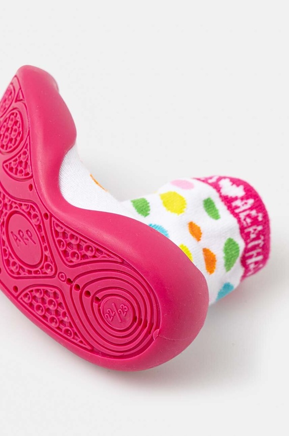 DÍVKA Dětské protiskluzové ponožky Agatha Ruiz de la Prada 241912. bílá