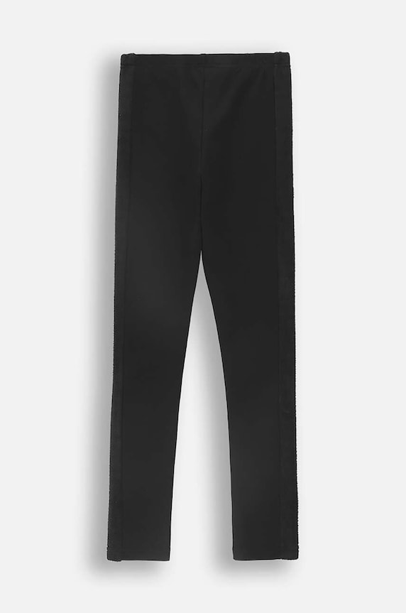 Dziewczynka Coccodrillo legginsy ocieplane dziecięce ZC4122601CGJ czarny