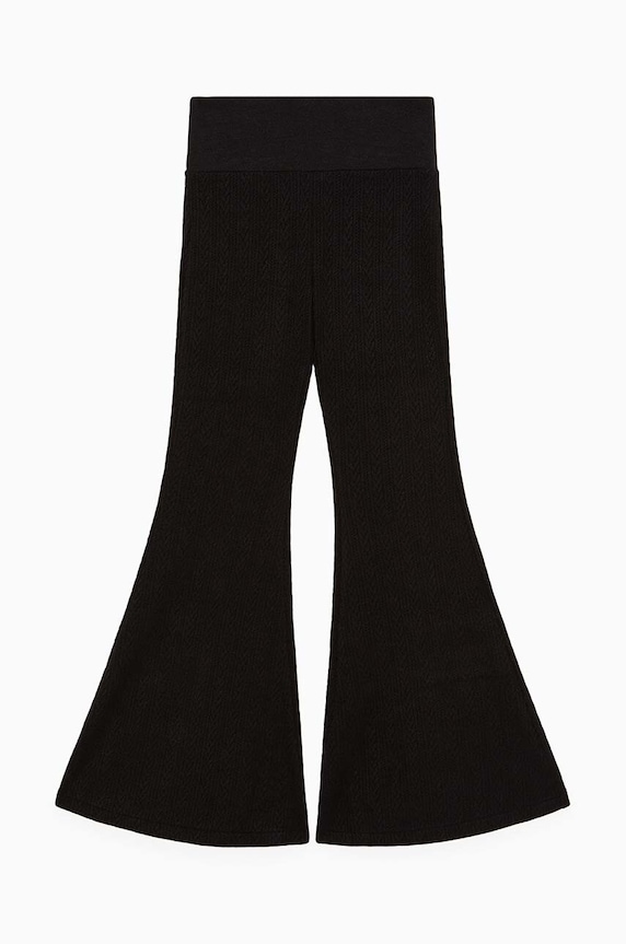 Patrizia Pepe legginsy dziecięce K230 z elastanem czarny 7P0361