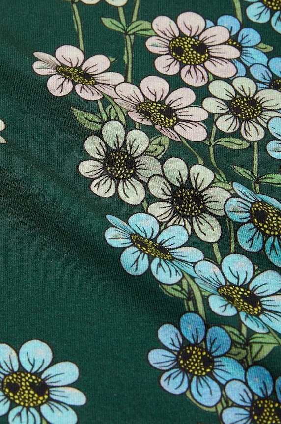 CHLAPEC Dětské legíny Mini Rodini Daisys 2473011775 hnědá