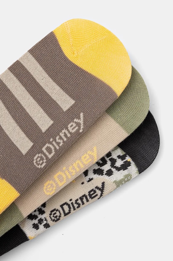 Παιδικές κάλτσες adidas Performance LK LIONING x Disney 3-pack IW1126 πράσινο AW24