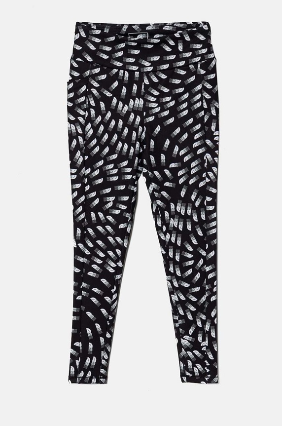The North Face leggins copii NEVER STOP TIGHT tricotaj negru NF0A86XV4EI1