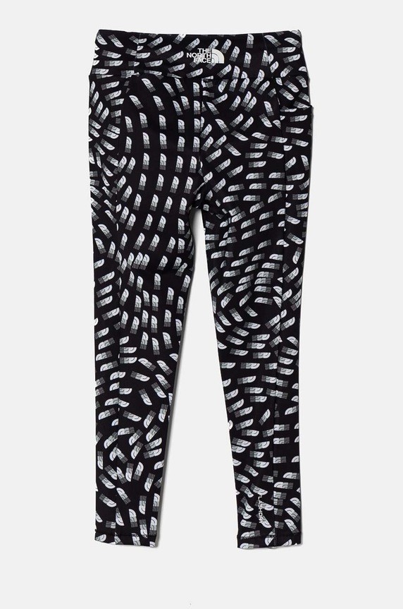 The North Face leggins copii NEVER STOP TIGHT NF0A86XV4EI1 negru AW24