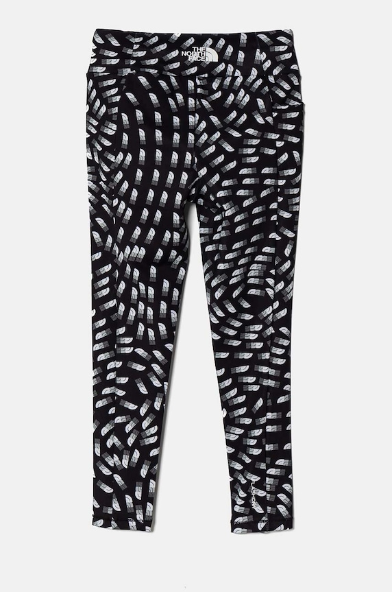 The North Face leggins copii NEVER STOP TIGHT NF0A86XV4EI1 negru AW24