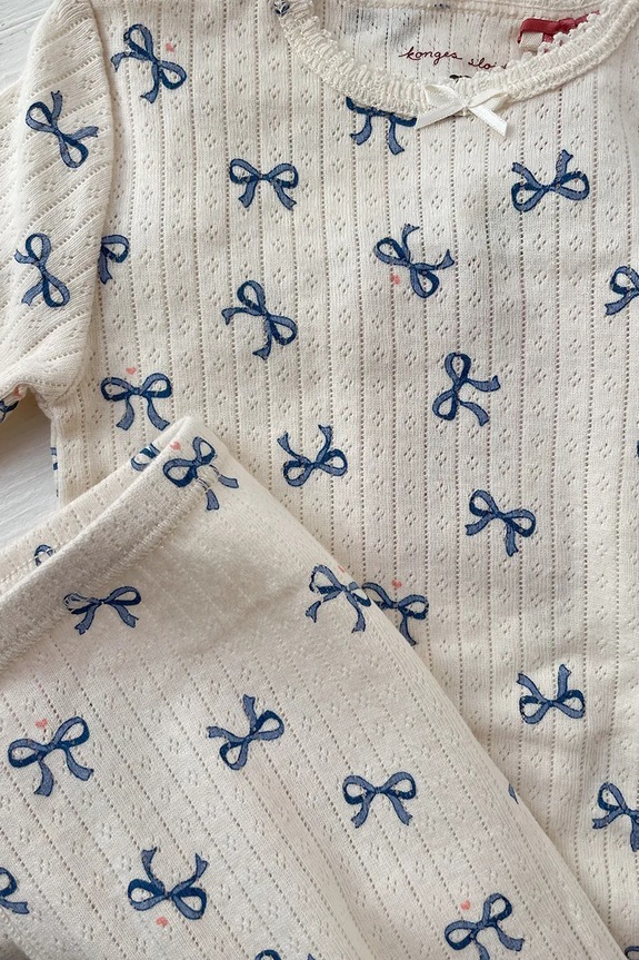 Dětské bavlněné legíny Konges Sløjd MINNIE PANTS GOTS KS102058 bílá