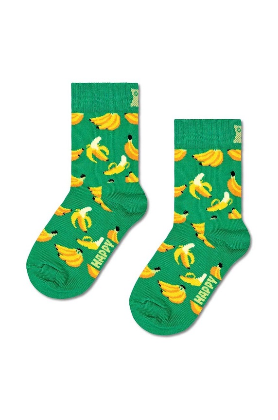 Dječje čarape Happy Socks Kids Banana Sock Planet friendly zelena P001453