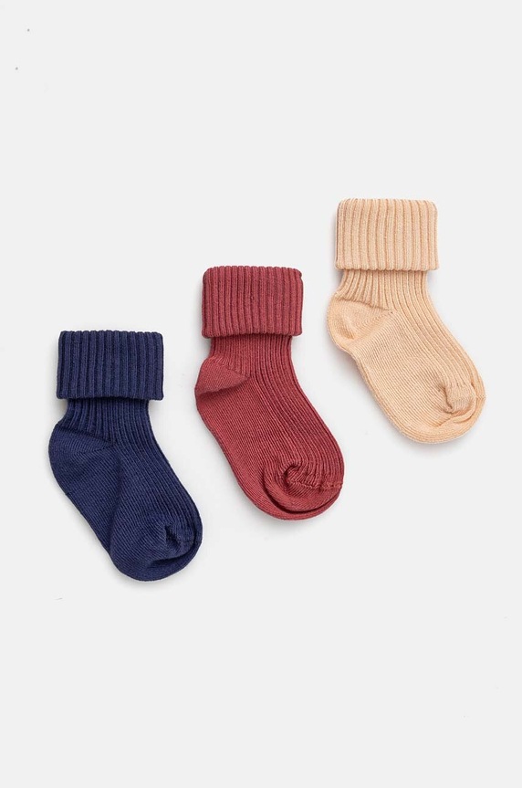 United Colors of Benetton skarpetki niemowlęce 3-pack skarpetki długie multicolor 6AO3F211S.W.Seasonal
