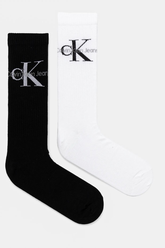 Calvin Klein Jeans sosete 4-pack sosete lungi negru 701229453