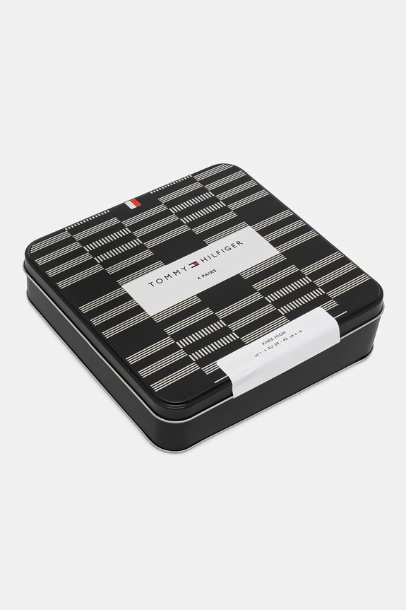 Tommy Hilfiger skarpetki 4-pack granatowy 701229784