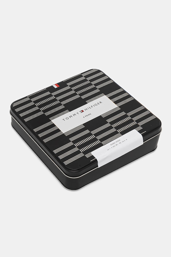 Tommy Hilfiger skarpetki 4-pack granatowy 701229784