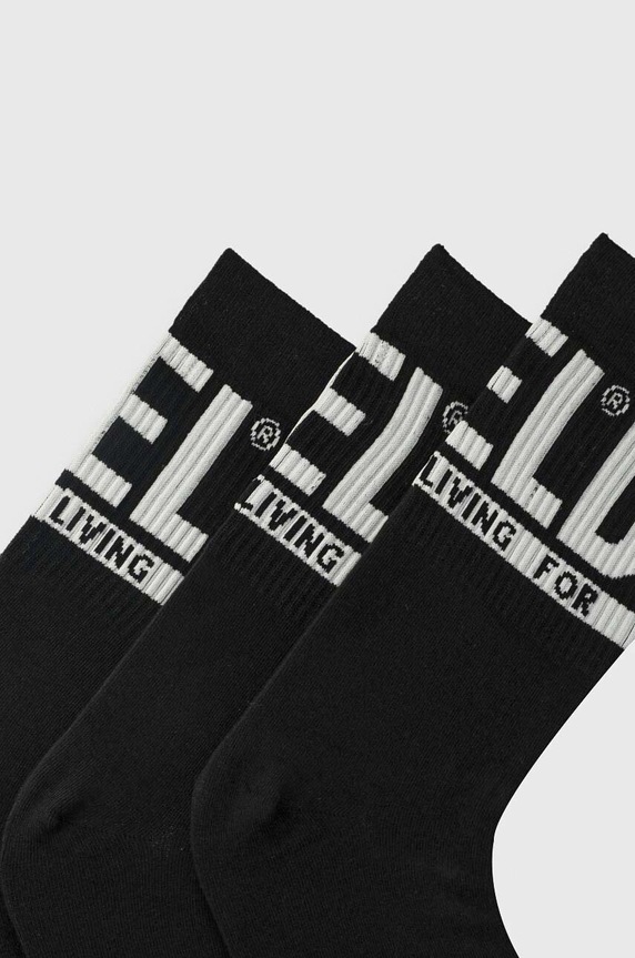 Diesel skarpetki SKM-RAY-THREEPACK 3-pack 00SAYJ.2QATV czarny SS25