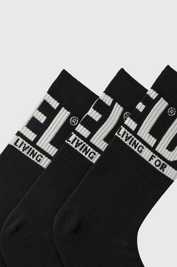 Diesel skarpetki SKM-RAY-THREEPACK 3-pack 00SAYJ.2QATV czarny SS25
