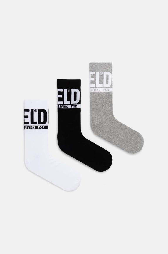 Κάλτσες Diesel SKM-RAY-THREEPACK 3-pack ψηλές κάλτσες πολύχρωμο 00SAYJ.2QATV